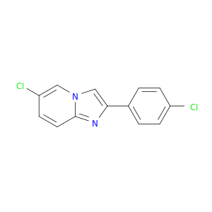 6-氯-2-(4-氯苯基)咪唑并[1,2-a]吡啶