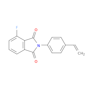 1H-Isoindole-1,3(2H)-dione, 2-(4-ethenylphenyl)-4-fluoro-