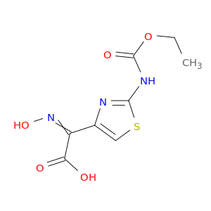 4-Thiazoleacetic acid, 2-[(ethoxycarbonyl)amino]-α-(hydroxyimino)-