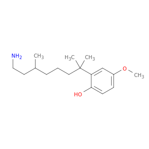 Phenol, 2-(7-amino-1,1,5-trimethylheptyl)-4-methoxy-