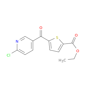 乙基5-[(6-氯-3-吡啶基)羰基]-2-噻吩羧酸盐