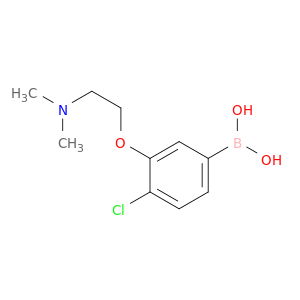 4-Chloro-3-(2-dimethylaminoethoxy)phenylboronic acid