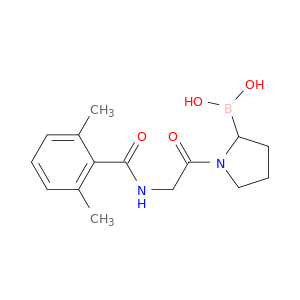 Boronic acid, B-[1-[2-[(2,6-dimethylbenzoyl)amino]acetyl]-2-pyrrolidinyl]-
