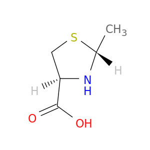 4-Thiazolidinecarboxylicacid, 2-methyl-, (2R-trans)- (9CI)