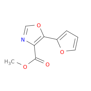 4-Oxazolecarboxylic acid, 5-(2-furanyl)-, methyl ester