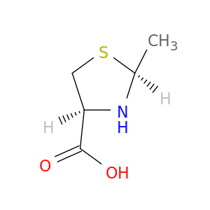 4-Thiazolidinecarboxylicacid, 2-methyl-, (2S-cis)- (9CI)