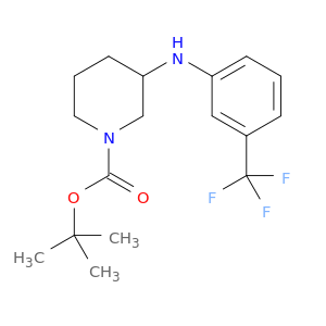 tert-Butyl 3-((3-(trifluoromethyl)phenyl)amino)piperidine-1-carboxylate