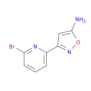 3-(6-bromopyridin-2-yl)-1,2-oxazol-5-amine