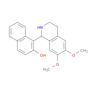 1-(2-HYDROXYNAPHTH-1-YL)-6,7-DIMETHOXY-1,2,3,4-TETRAHYDROISOQUINOLINE