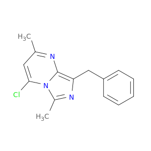 8-Benzyl-4-chloro-2,6-dimethylimidazo[1,5-a]pyrimidine