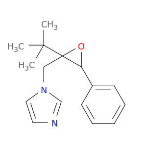 1H-Imidazole, 1-[[2-(1,1-dimethylethyl)-3-phenyloxiranyl]methyl]-