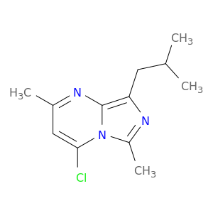 4-Chloro-8-isobutyl-2,6-dimethylimidazo[1,5-a]pyrimidine
