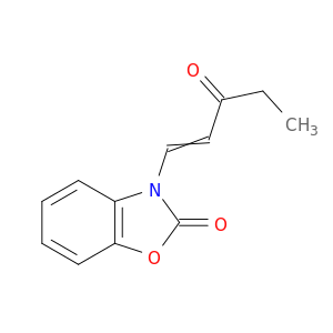 2(3H)-Benzoxazolone, 3-(3-oxo-1-pentenyl)-