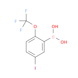 5-Iodo-2-trifluoromethoxyphenylboronic acid