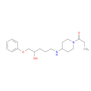 4-Piperidinamine, N-(4-hydroxy-5-phenoxypentyl)-1-(1-oxopropyl)-