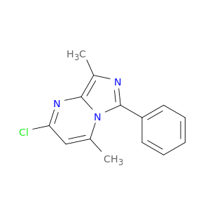 2-Chloro-4,8-dimethyl-6-phenylimidazo[1,5-a]pyrimidine