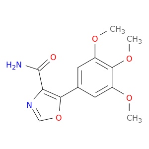 4-Oxazolecarboxamide, 5-(3,4,5-trimethoxyphenyl)-