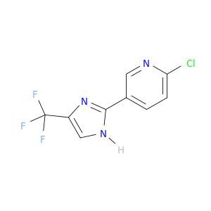 Pyridine, 2-chloro-5-[4-(trifluoromethyl)-1H-imidazol-2-yl]-