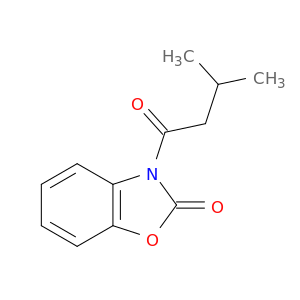 2(3H)-Benzoxazolone, 3-(3-methyl-1-oxobutyl)-