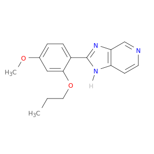 1H-Imidazo[4,5-c]pyridine, 2-(4-methoxy-2-propoxyphenyl)-