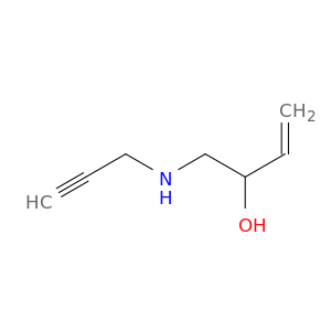 1-(prop-2-yn-1-ylamino)but-3-en-2-ol