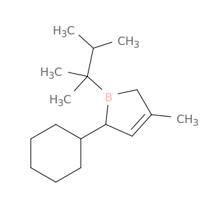 1H-Borole, 2-cyclohexyl-2,5-dihydro-4-methyl-1-(1,1,2-trimethylpropyl)-