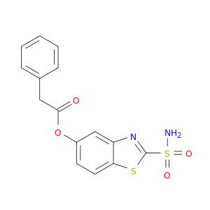 Benzeneacetic acid, 2-(aminosulfonyl)-5-benzothiazolyl ester