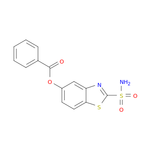 2-Benzothiazolesulfonamide, 5-(benzoyloxy)-