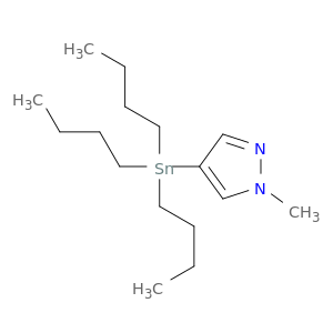 N -甲基- 4 -(三正丁基锡)- 1H -吡唑