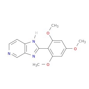 1H-Imidazo[4,5-c]pyridine, 2-(2,4,6-trimethoxyphenyl)-