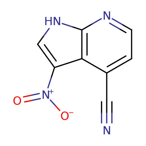 3-Nitro-1H-pyrrolo[2,3-b]pyridine-4-carbonitrile