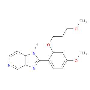 1H-Imidazo[4,5-c]pyridine, 2-[4-methoxy-2-(3-methoxypropoxy)phenyl]-