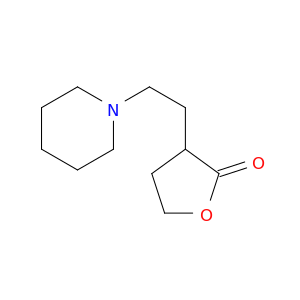 2(3H)-Furanone, dihydro-3-[2-(1-piperidinyl)ethyl]-