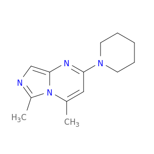 4,6-Dimethyl-2-(piperidin-1-yl)imidazo[1,5-a]pyrimidine
