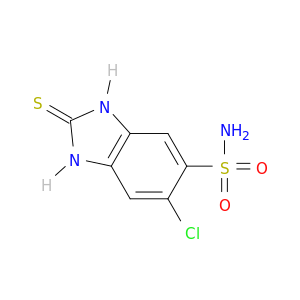 1H-Benzimidazole-5-sulfonamide, 6-chloro-2,3-dihydro-2-thioxo-