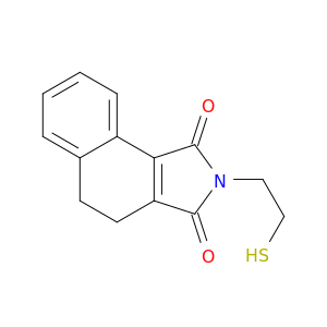 1H-Benz[e]isoindole-1,3(2H)-dione, 4,5-dihydro-2-(2-mercaptoethyl)-