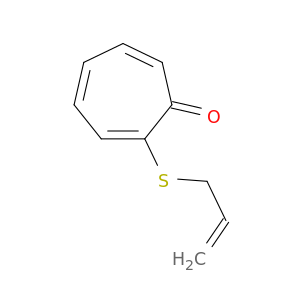 2,4,6-Cycloheptatrien-1-one, 2-(2-propenylthio)-