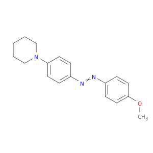 Piperidine, 1-[4-[(4-methoxyphenyl)azo]phenyl]-