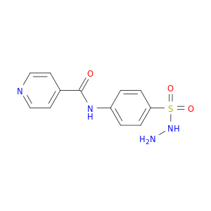 Benzenesulfonic acid, 4-[(4-pyridinylcarbonyl)amino]-, hydrazide