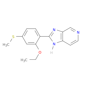 1H-Imidazo[4,5-c]pyridine, 2-[2-ethoxy-4-(methylthio)phenyl]-