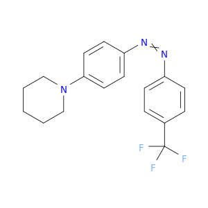 Piperidine, 1-[4-[[4-(trifluoromethyl)phenyl]azo]phenyl]-
