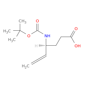 5,6-Heptadienoic acid, 4-[[(1,1-dimethylethoxy)carbonyl]amino]-, (S)-