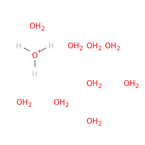Oxonium, nonahydrate