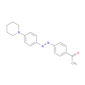 Ethanone, 1-[4-[[4-(1-piperidinyl)phenyl]azo]phenyl]-