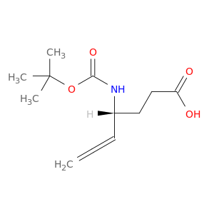 5,6-Heptadienoic acid, 4-[[(1,1-dimethylethoxy)carbonyl]amino]-, (R)-