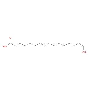 7-Hexadecenoic acid, 16-hydroxy-, (E)-