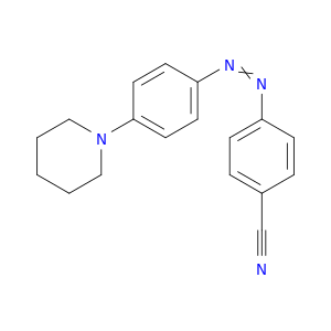 Benzonitrile, 4-[[4-(1-piperidinyl)phenyl]azo]-