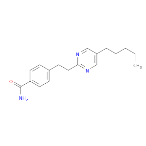 4-(2-(5-Pentylpyrimidin-2-yl)ethyl)benzamide