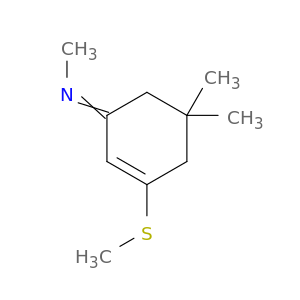 Methanamine, N-[5,5-dimethyl-3-(methylthio)-2-cyclohexen-1-ylidene]-