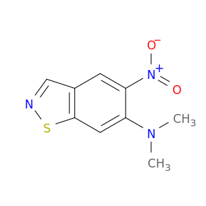 1,2-Benzisothiazol-6-amine, N,N-dimethyl-5-nitro-